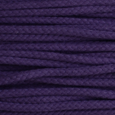 Baumwollkordel, 5mm, lila