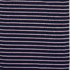 Bündchen Maritime Streifen, blau-weiß-rot, Schlauchware