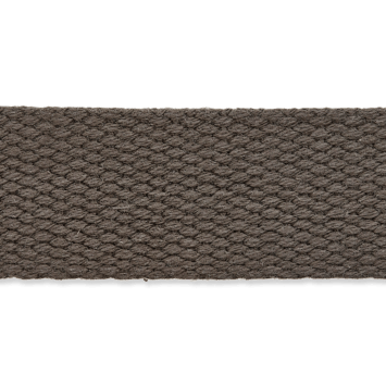 Gurtband Baumwolle 25mm, grau