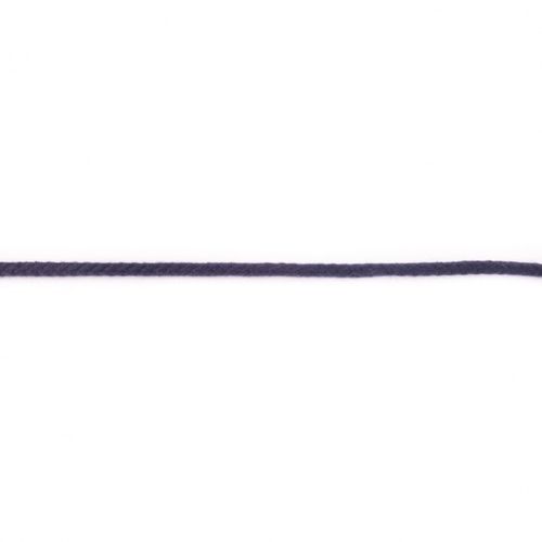 Baumwollkordel, 5mm, dunkelblau