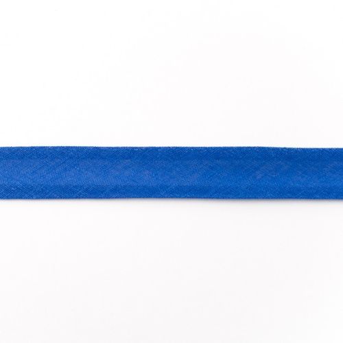 Schrägband, 100% Baumwolle, royalblau, 3m-Stück