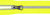 NEON-gelb Endlosreißverschluss Kunststoffzähnchen 6mm Raupe mit Zippern 33cm
