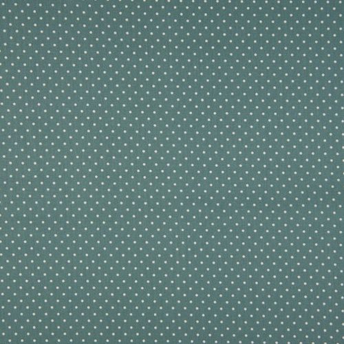 Mini Dots, altgrün, 100% Baumwolle, Popeline