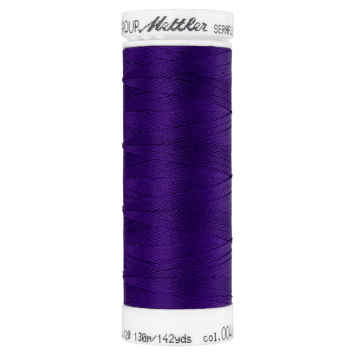 Seraflex, elastisches Nähgarn, Mettler, Farbe: deep purple