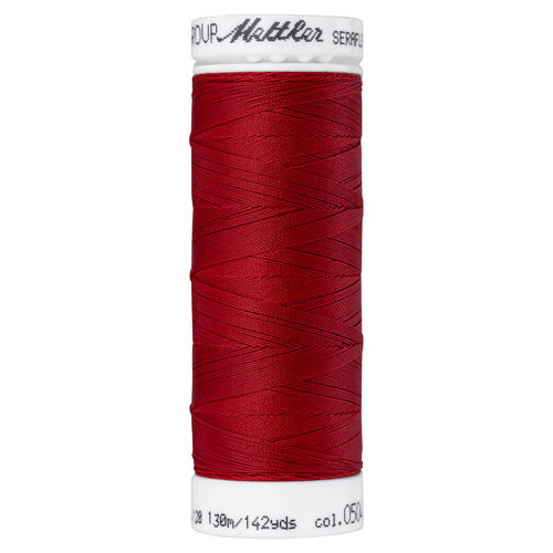 Seraflex, elastisches Nähgarn, Mettler, Farbe: country red