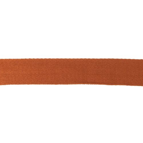 Gurtband Baumwolle-Mix 40mm, uni terracotta