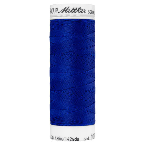 Seraflex, elastisches Nähgarn, Mettler, Farbe: fire blue