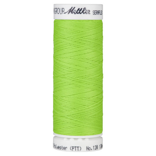 Seraflex, elastisches Nähgarn, Mettler, Farbe: green viper