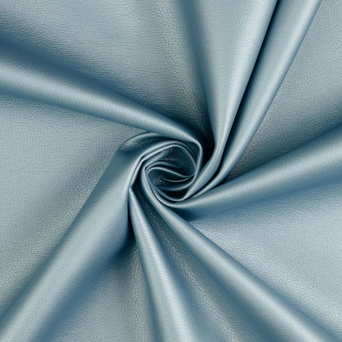 Kunstleder eisblau matt, 140cm breit