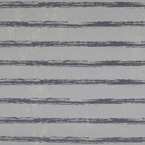 Stripes Canvas jeansblau/blau - 1m