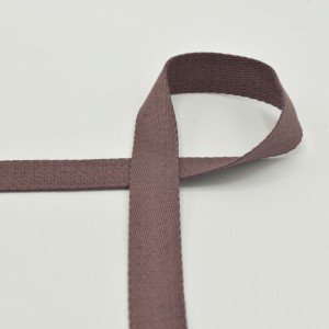 Gurtband soft 25mm, uni mauve