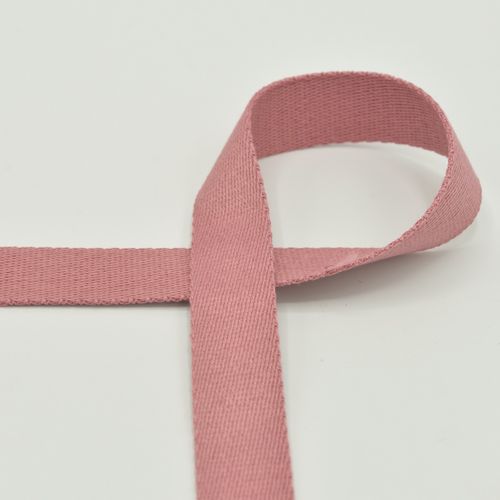 Gurtband soft 25mm, uni old pink