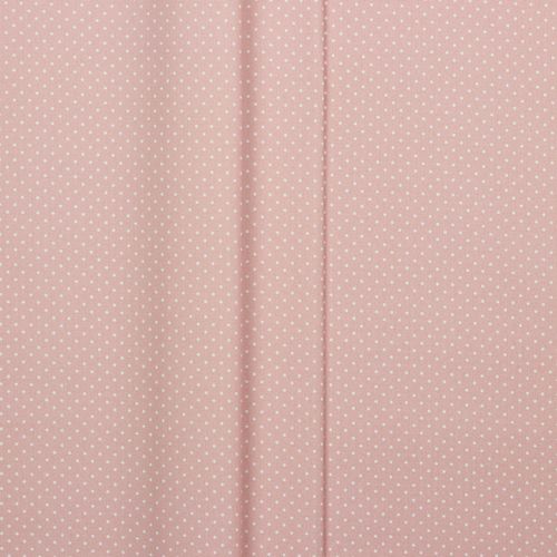 Mini Dots, beschichtete Baumwolle, rosé