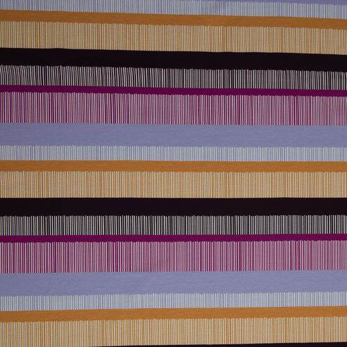 Cozy Stripes by lycklig design, Baumwoll-Jersey, Swafing - beere