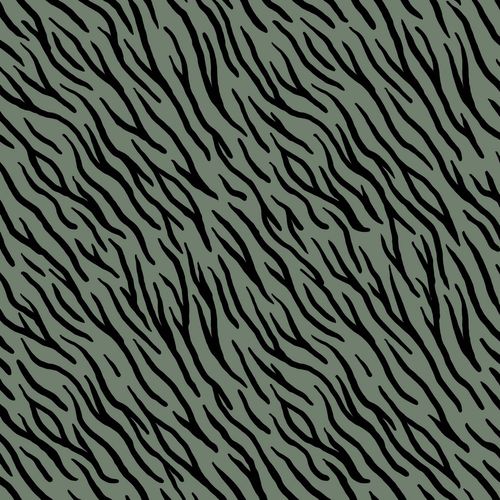 Zebra print, Bio Soft Sweat, grün