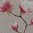 Magnolien, Canvas Dekostoff, Leinenoptik