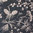 Zweige auf dunkelpetrol, Baumwoll-Canvas, Wiebke Swafing