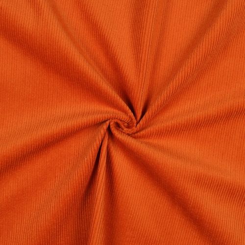Megan, elastischer Cord, uni orange