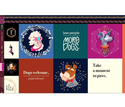 Dogs are Diamonds, Canvas Panel, BLING BLING, Hamburger Liebe, Albstoffe